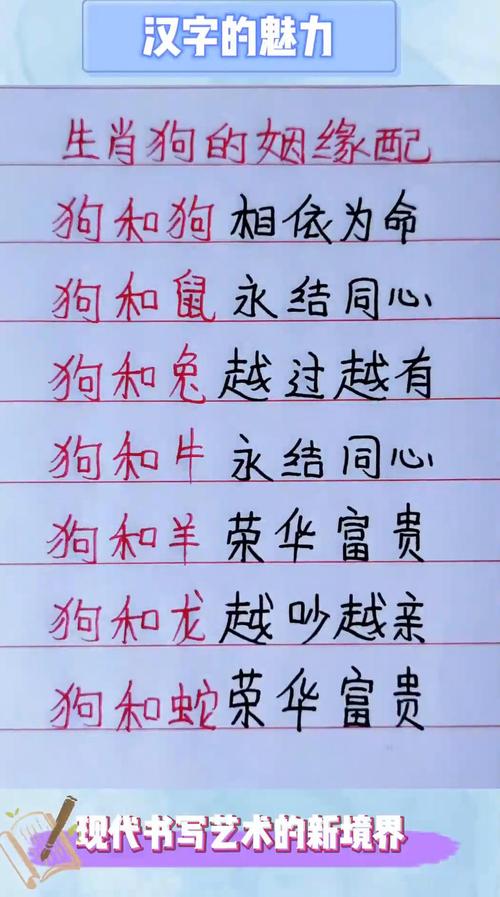 属狗人蕞适合与哪些属相结为连理？