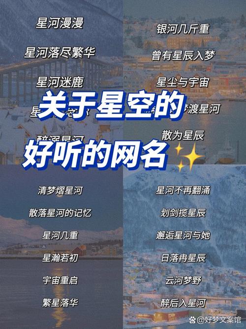 星河公会，有没有什么优雅诗意的名字推荐？