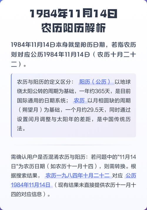 农历十一月十四是阳历11月14日对应的日期吗？