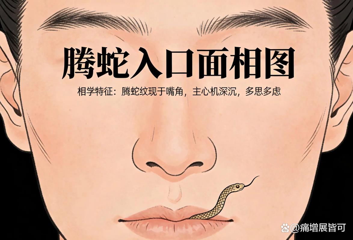 面相中腾蛇入口究竟意味着什么命运是否因此好转？