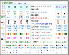 1997年2月11日5点左右出生的人的生辰八字是什么？