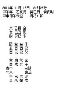 （一）十干貴人與八專等術語說明