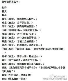 一些比较靠谱的施姓男孩名字建议