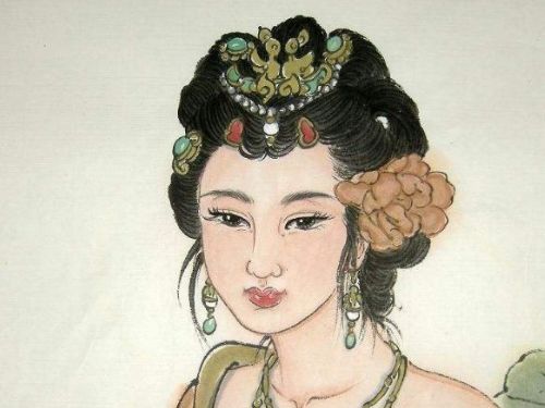 优雅的马女