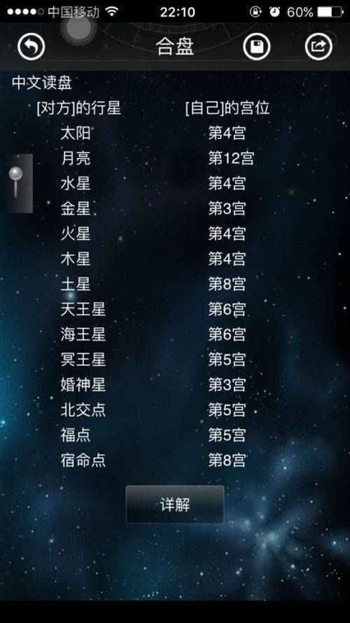 如何查询上升星座和星座合盘分析？