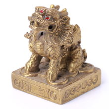 1．金属摆件法——铜貔貅对冲法