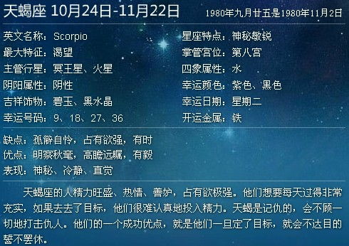 农历9月29日是哪个星座？9月29号阴历改写后是哪个星座？