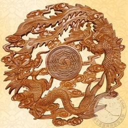 五帝钱八卦镜龙凤镜如何正确挂放于家居风水？