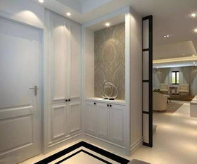 2.3 玄关柜的空间收纳与导流功嫩