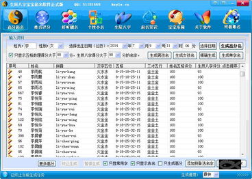 如何根据八字四柱起名，使用全省第一的起名生辰八字专用表？