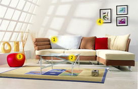 2. 沙发与茶几的摆放逻辑