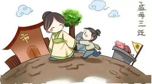：梦魇与现实的交织——孟母三迁遇鬼哭的故事