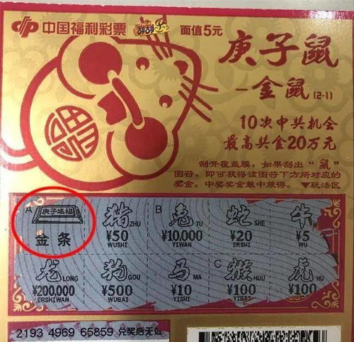 福彩庚子鼠系列生肖票的文化底蕴内涵与中奖机制解析：基于20元刮刮乐的市场环境表现与风水象征探究