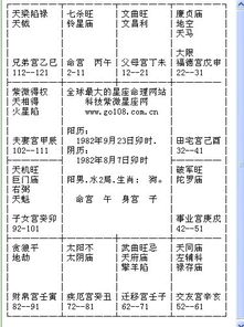 ：命格论述中的