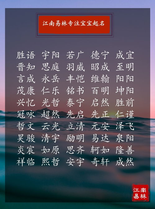 A．推荐名单一览（含“焕”+“鹏”组合）