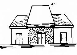 四、 对冲煞气——三叉、八卦及刀剑等凶物