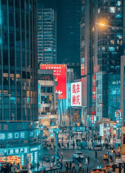 第四天的全景览：较长江索道和南山一棵树