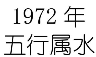 1972年出生的人五行属什么命格？五行命理如何解析？