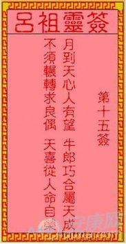 各方面运势详解