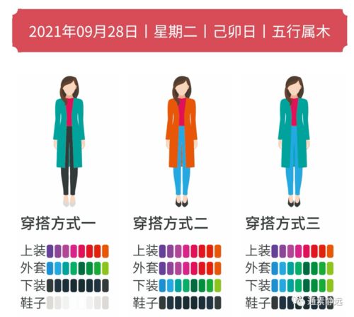 2026年9月28日五行穿衣指南 今日穿衣颜色吉日