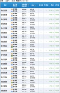 中山到厦门汽车票价查询全攻略！不堪后悔！