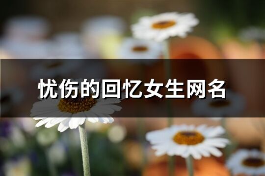 回忆与网络名：一段纠缠不清的缘分