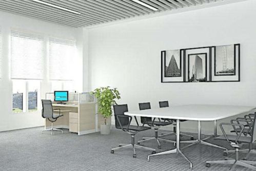 （二）办公家具的密度与留白艺术