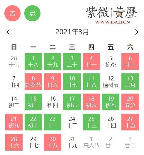 2026年3月有哪些易出行吉日和诸事大吉日呢？