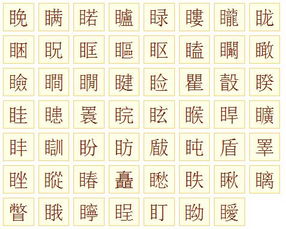 一、 “目”字偏旁的本体论阐释及其家族谱系