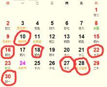 9月新店开业吉日具体是哪几天？7月最佳开业日是哪一天？