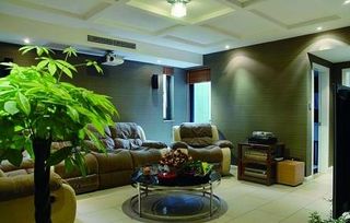 二、 客厅植物风水摆放的方法：