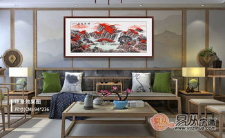 客厅挂一帆风顺十字绣，对风水有好处吗？