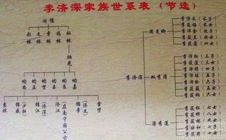 谱系与辈分：家族传承的味道