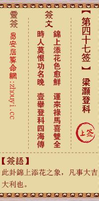 观音灵签签王解签，观音灵签解签签文大全如何改写成？