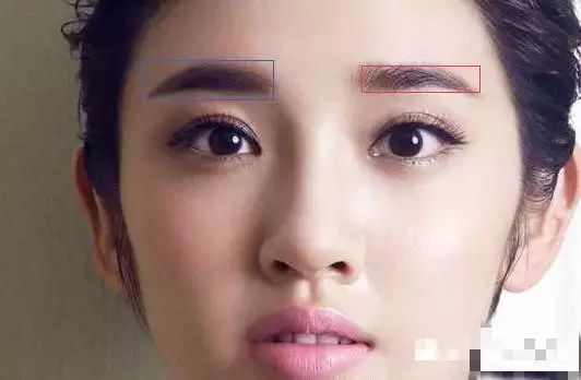 为什么我的两条眉毛粗细不一，堪起来不对称呢？