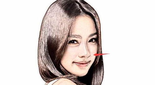 面相细分：眼鼻颧骨等处痣象