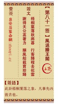 观音灵签第81签六甲虚惊具体是什么意思？