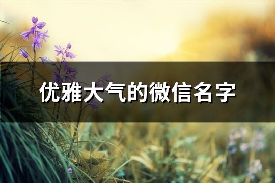 怎样通过较大气优雅打造出完美的种姓名字?