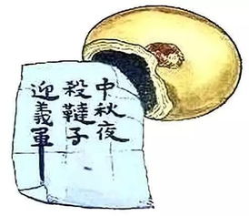 元代起义中的“字条夹盘”传递机制