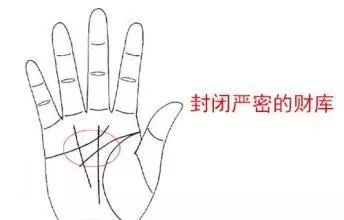 手相中如何识别有金库的聚财特征？