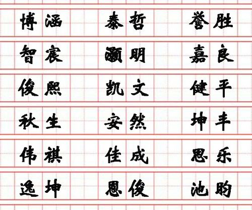 名字要有“响亮”的感觉