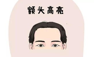 特征一：眉尾发散眉头交