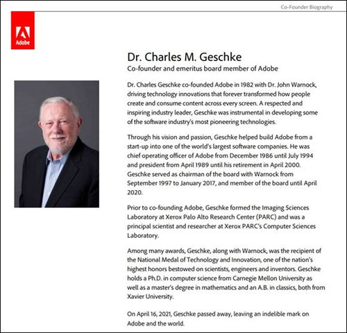 (1) “PDF之父”查尔斯·格什克的跨学科贡献