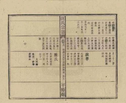 家族辈分与字辈——一条条不一样的人生轨迹