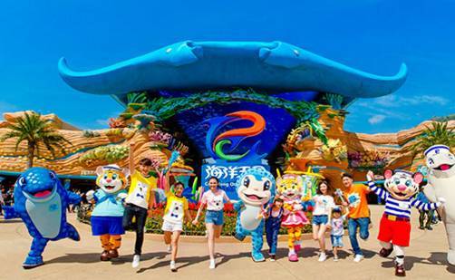珠海长隆海洋王国：人挤人挤成肉酱