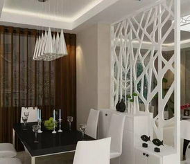 二、 装饰性隔断：家居美学价值的提升与艺术氛围的营造