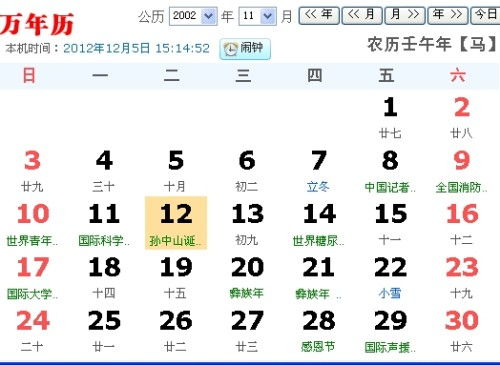 农历十月八日对应之阳历日期概述