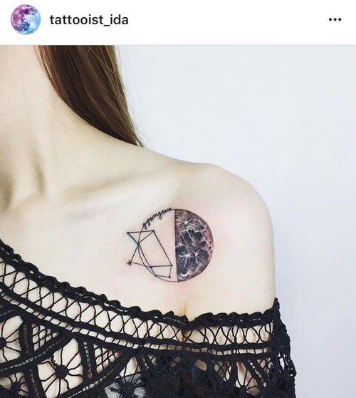 女人背影手相纹身图案大全，有哪些是女人最好的手相图片？