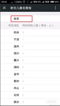 别忘了查查重名率