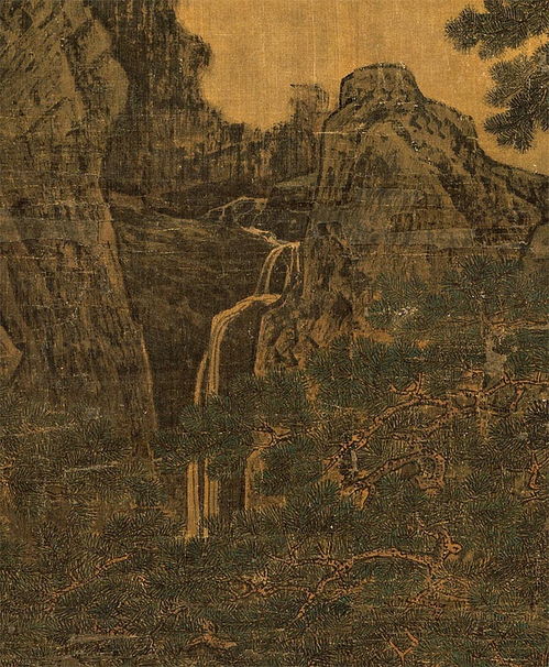 李唐《万壑松风图》：松树精神与自然哲理